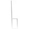 Ekena Millwork 5 1/2-in. W x 24-in. D x 30-in. H Traditional Architectural Grade PVC Knee Brace BRCP055X24X30TRA - alternate 6